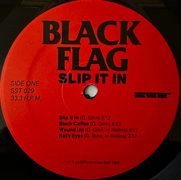 Black Flag : Slip It In (LP, Album, RE)