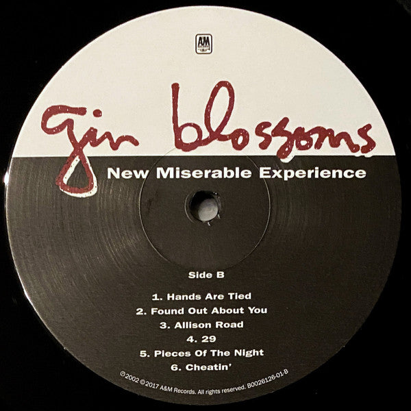 Gin Blossoms : New Miserable Experience (LP, Album, RE)