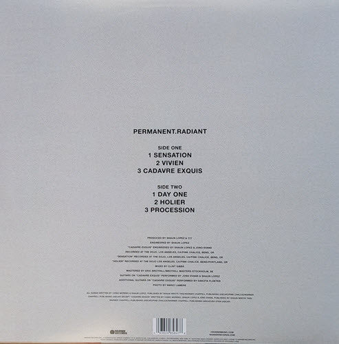 ††† : Permanent.Radiant (12", EP, Ltd, Gre)