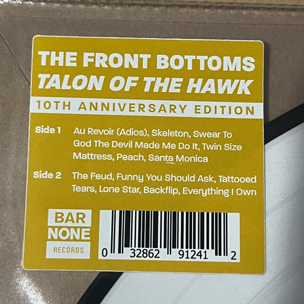 The Front Bottoms : Talon Of The Hawk (LP, Album, Ltd, Pic, RE, 10t)