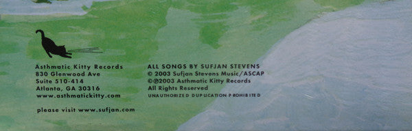 Sufjan Stevens : Greetings From Michigan (The Great Lake State) (2xLP, Album, RE, RP)