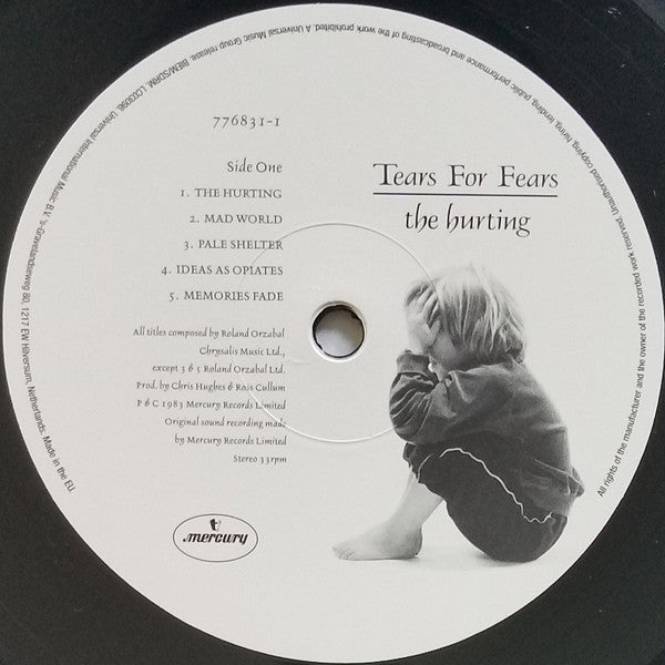 Tears For Fears : The Hurting (LP, Album, RE, RM, Hal)