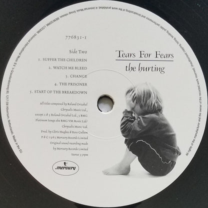 Tears For Fears : The Hurting (LP, Album, RE, RM, Hal)