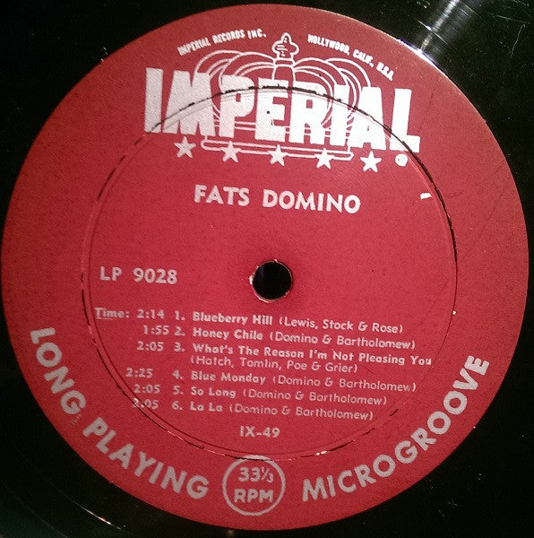 Fats Domino : This Is Fats Domino! (LP, Album, Mono)