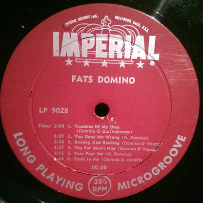 Fats Domino : This Is Fats Domino! (LP, Album, Mono)