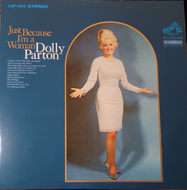 Dolly Parton : Just Because I'm A Woman (LP, Album, Club, Ltd, RE, RM, Can)