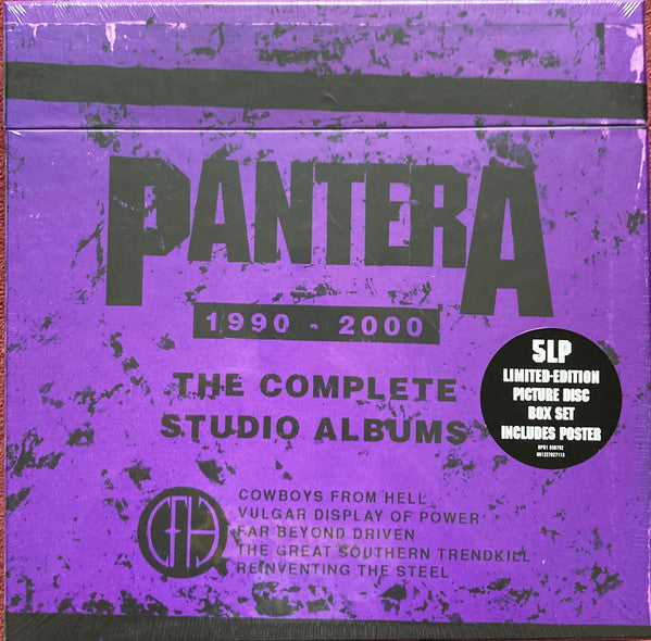 Pantera : The Complete Studio Albums 1990-2000 (Box, Comp, Ltd + LP, Album, Pic, RE + LP, Album, P)