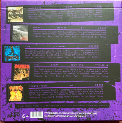 Pantera : The Complete Studio Albums 1990-2000 (Box, Comp, Ltd + LP, Album, Pic, RE + LP, Album, P)