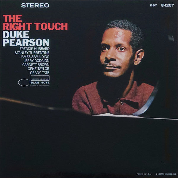 Duke Pearson : The Right Touch (LP, Album, RE, 180)