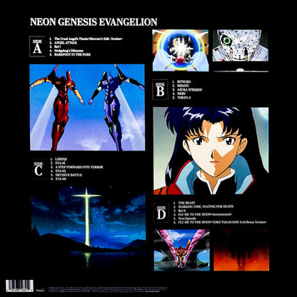 Shiro Sagisu : Neon Genesis Evangelion (2xLP, Album, RE, Blu)