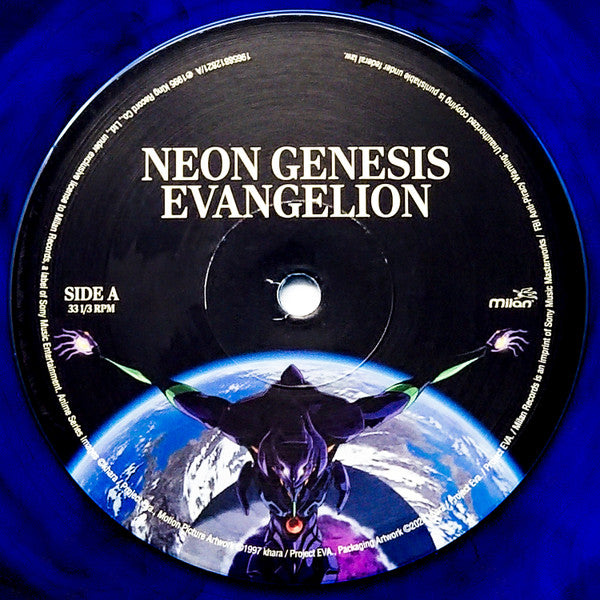 Shiro Sagisu : Neon Genesis Evangelion (2xLP, Album, RE, Blu)