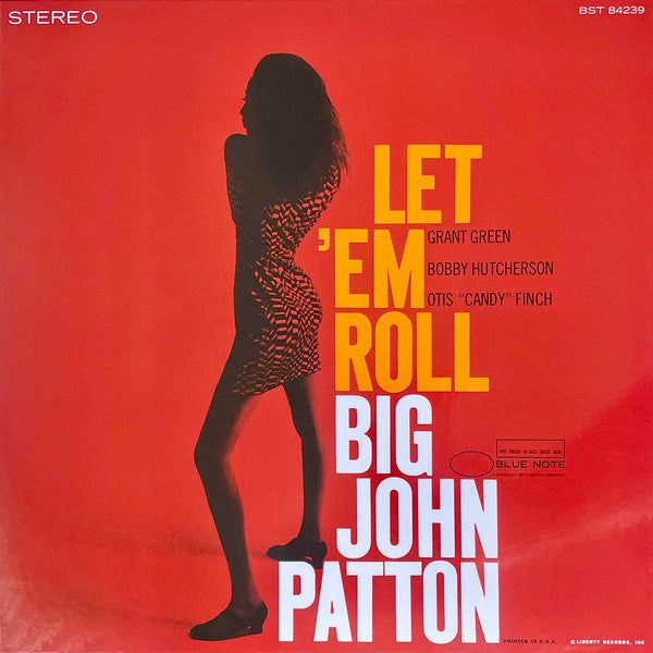 Big John Patton* : Let 'Em Roll (LP, Album, RE, 180)