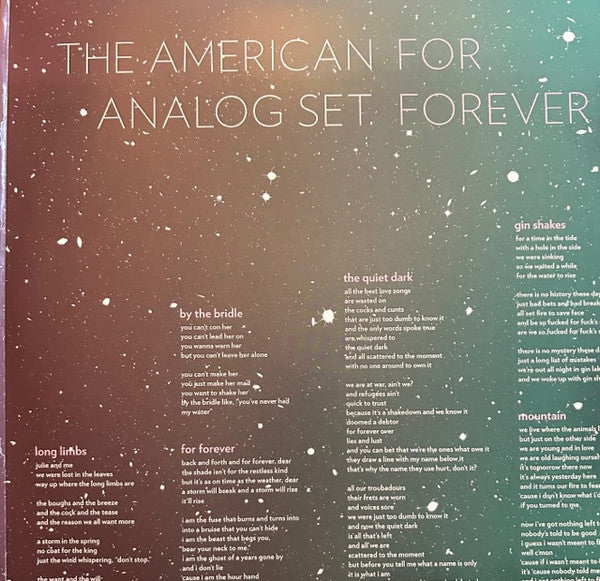 The American Analog Set : For Forever (2xLP, Album)