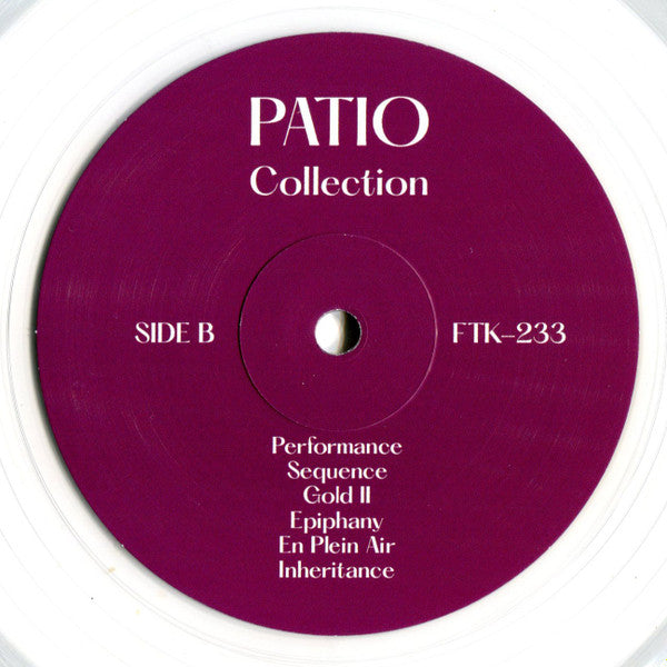 Patio (3) : Collection (LP, Album, Ltd, Cle)