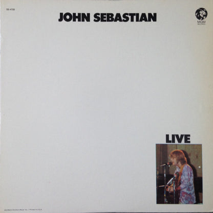 John Sebastian : Live (LP, Album)