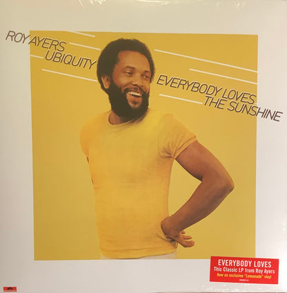 Roy Ayers Ubiquity : Everybody Loves The Sunshine (LP, Album, RE, Yel)