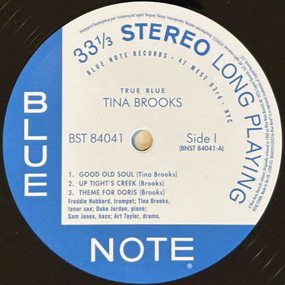 Tina Brooks : True Blue (LP, Album, RE, 180)