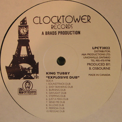 King Tubby : Explosive Dub (LP, Comp, RP)