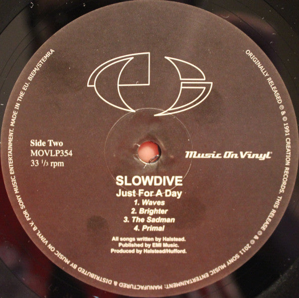 Slowdive : Just For A Day (LP, Album, RE, 180)