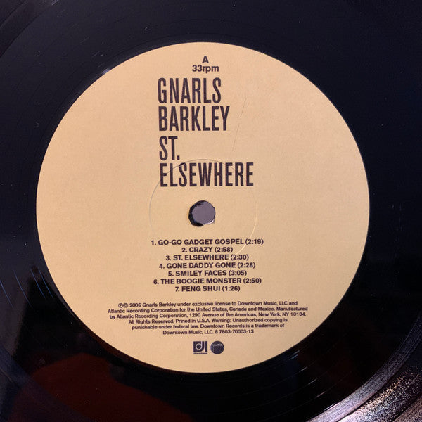 Gnarls Barkley : St. Elsewhere (LP, Album, RE)