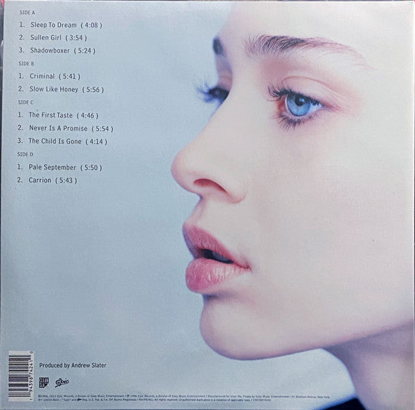 Fiona Apple : Tidal (2xLP, Album, RE, RM, RP, 180)