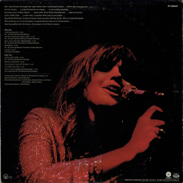 Linda Ronstadt : Silk Purse (LP, Album, Club, RE, San)