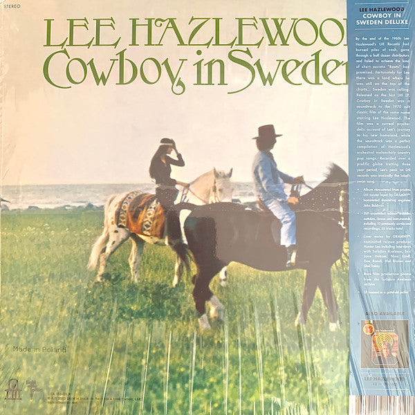 Lee Hazlewood : Cowboy In Sweden (2xLP, Album, Dlx, RE, RM)