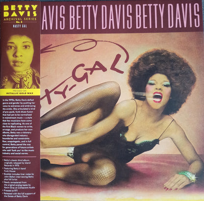 Betty Davis : Nasty Gal (LP, Album, Ltd, RE, RM, Met)