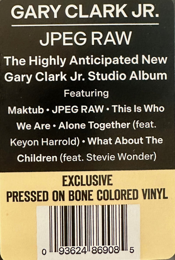 Gary Clark Jr. : JPEG RAW (LP, Album, Ltd, Bon + LP, S/Sided, Album, Etch, Bo)