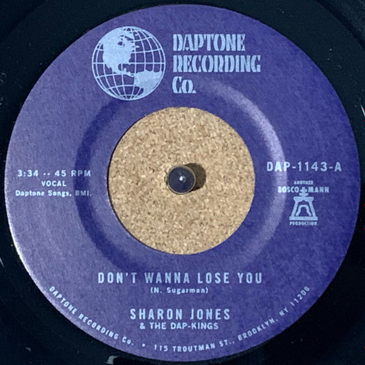 Sharon Jones & The Dap-Kings : Don't Wanna Lose You (7", Single)