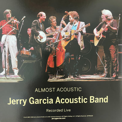 Jerry Garcia Acoustic Band : Almost Acoustic (2xLP, Album, RE)