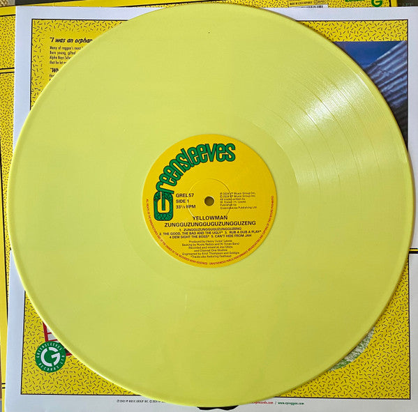 Yellowman : Zungguzungguguzungguzeng (LP, Album, RSD, Ltd, RE, Yel)