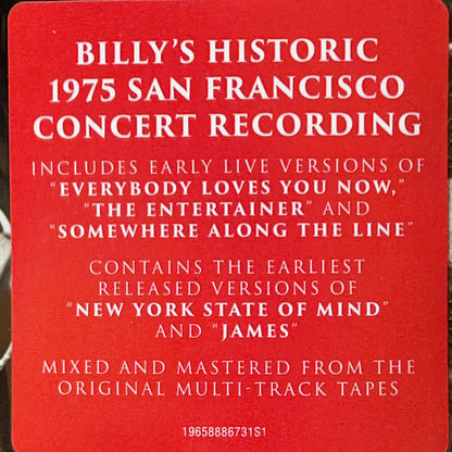 Billy Joel : Live At The Great American Music Hall, 1975 (2xLP)