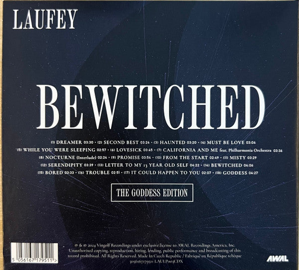 Laufey (2) : Bewitched: The Goddess Edition (CD, Album, RE, God)