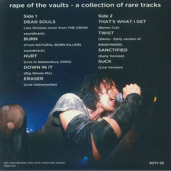 Nine Inch Nails : Rape Of The Vaults (A Collection Of Rare Tracks) (LP, Comp, Unofficial, Bro)