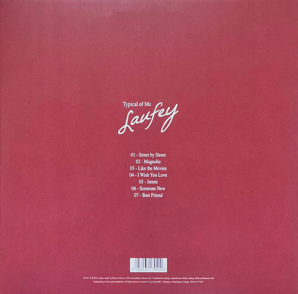 Laufey (2) : Typical Of Me (12", EP, RE)