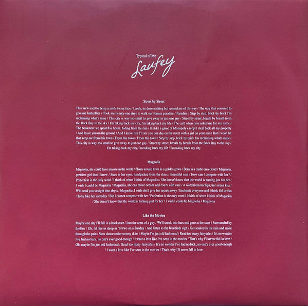 Laufey (2) : Typical Of Me (12", EP, RE)