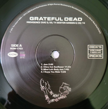 Grateful Dead* : Dick's Picks Volume Twelve: Providence Civic - June 26, 1974; Boston Garden - June 28, 1974 (5xLP + LP, S/Sided, Etc + Ltd, Num, RE, RM, 180)