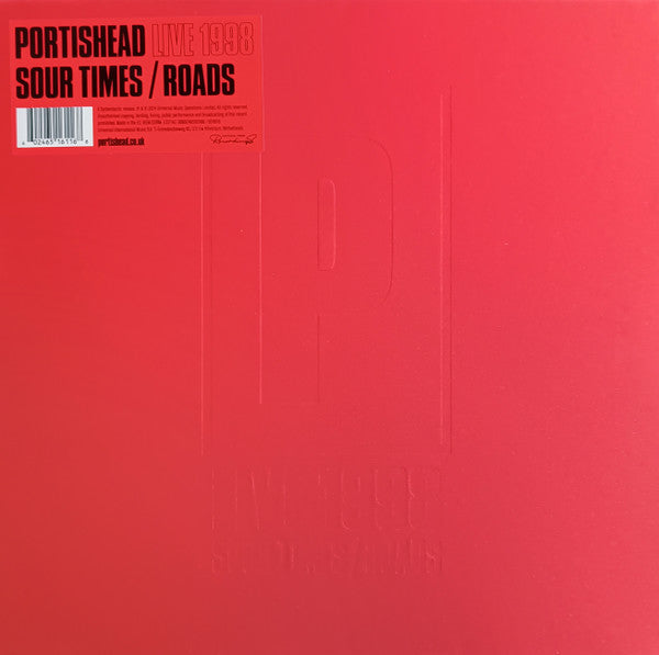 Portishead : Live 1998 Sour Times / Roads (10", Ltd)