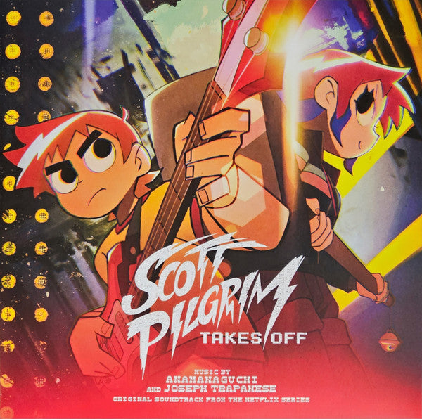 Anamanaguchi And Joseph Trapanese : Scott Pilgrim Takes Off Original Soundtrack From The Netflix Series (LP, Comp, Bla + LP, Whi)