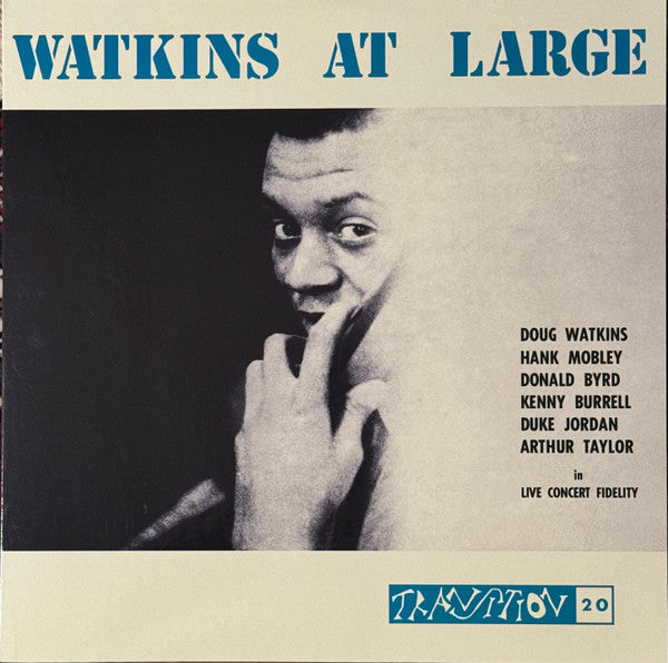 Doug Watkins : Watkins At Large (LP, Album, Mono, RE, 180)