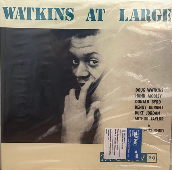 Doug Watkins : Watkins At Large (LP, Album, Mono, RE, 180)