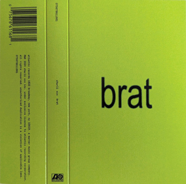 Charli XCX : Brat (Cass, Album, Tra)