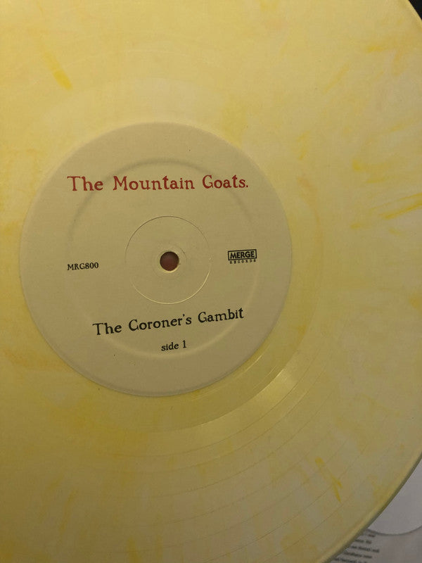 The Mountain Goats : The Coroner's Gambit (LP, Album, Ltd, RE, Yel)