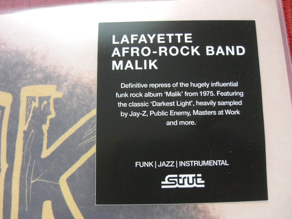 Lafayette Afro-Rock Band* : Malik (LP, Album, RE)