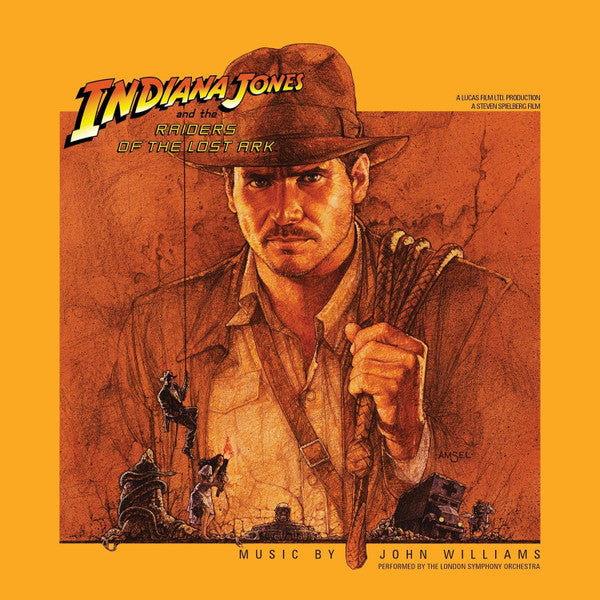 John Williams (4) : Indiana Jones And The Raiders Of The Lost Ark (Original Motion Picture Soundtrack) (2xLP, Album, Ltd, RE, RM, 180)