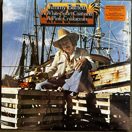 Jimmy Buffett : A White Sport Coat And A Pink Crustacean (LP, Album, RE, RM)