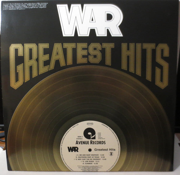 War : Greatest Hits (LP, Comp, RE, Sea)