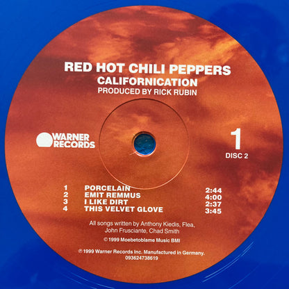 Red Hot Chili Peppers : Californication (LP, Red + LP, Blu + Album, Ltd, RE, RP, 25t)