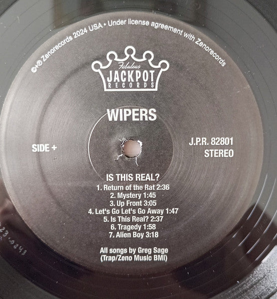 Wipers : Is This Real? (LP, Album, RE, RM)